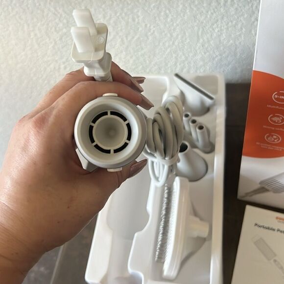 New Dog Dryer, 5 in 1 Portable Handheld Dog Blow Dryer w/ Smart Temp Adjustment - Picture 13 of 16